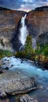 Takakkaw Falls, Yoho, NP  (Vertical Pano)