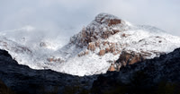 Catalina Mts. in the Snow