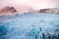 Clouds on Glacier   (Alaska)