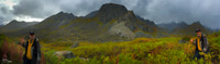 Pano with Jeff Schultz in Alaska