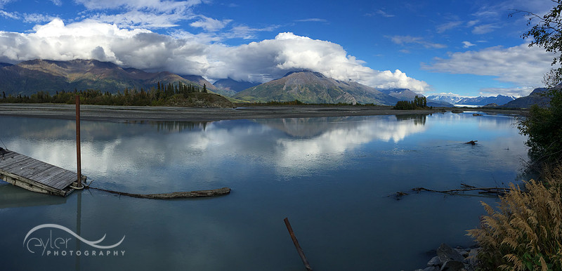Knik River (pano) Alaska